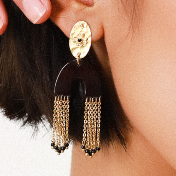 Egyptian style 2025 gold earrings