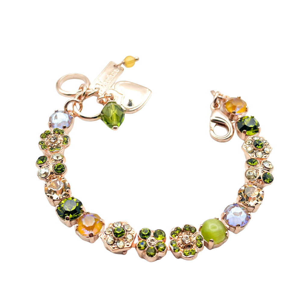 Mariana Olive Garnish Earrings B-4018 6008