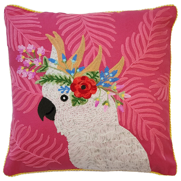 Cockatoo cushion shop