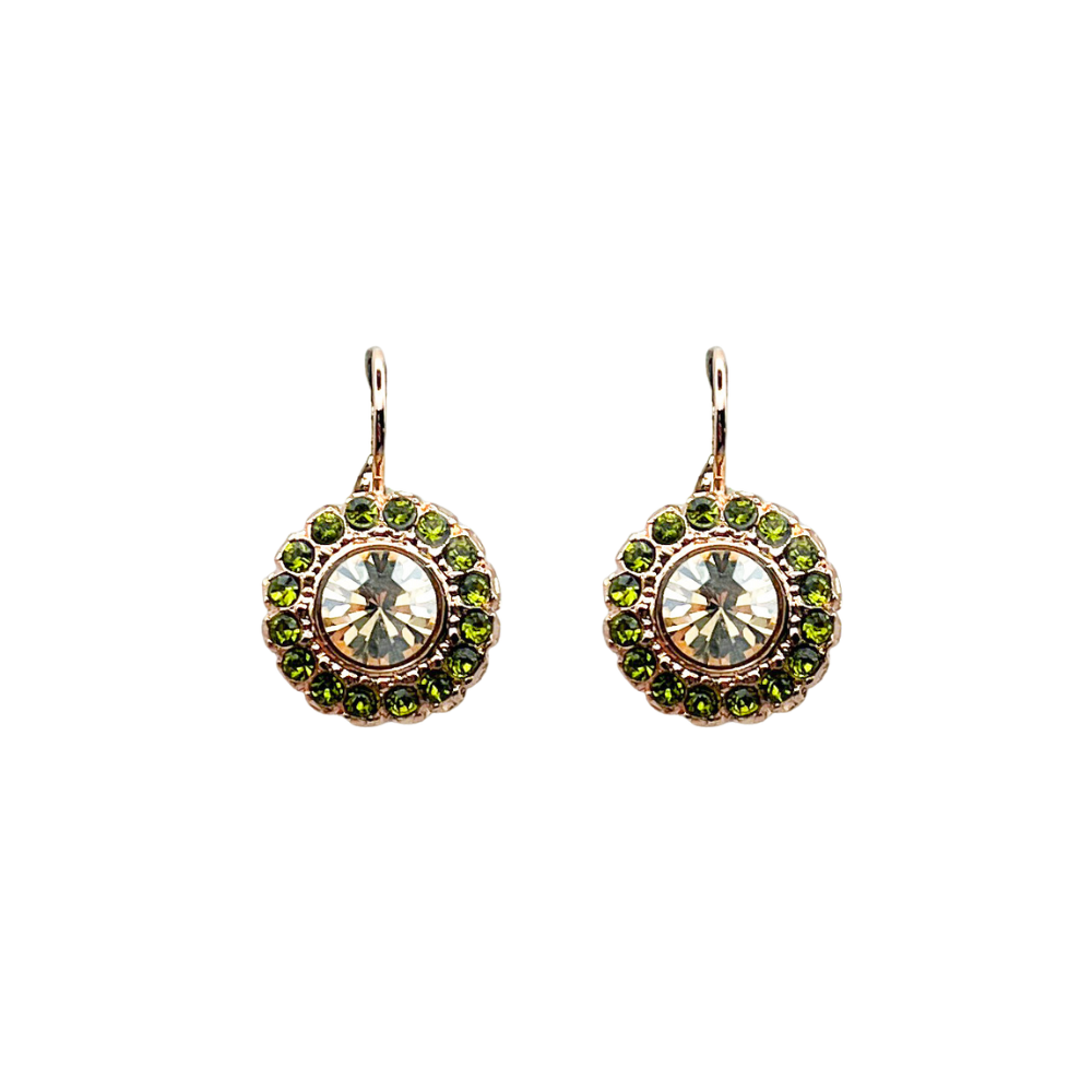 Mariana Olive Garnish Earrings E-1014/3 6008