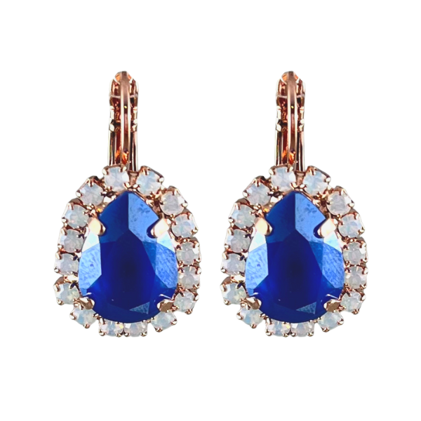 Electric online blue earrings