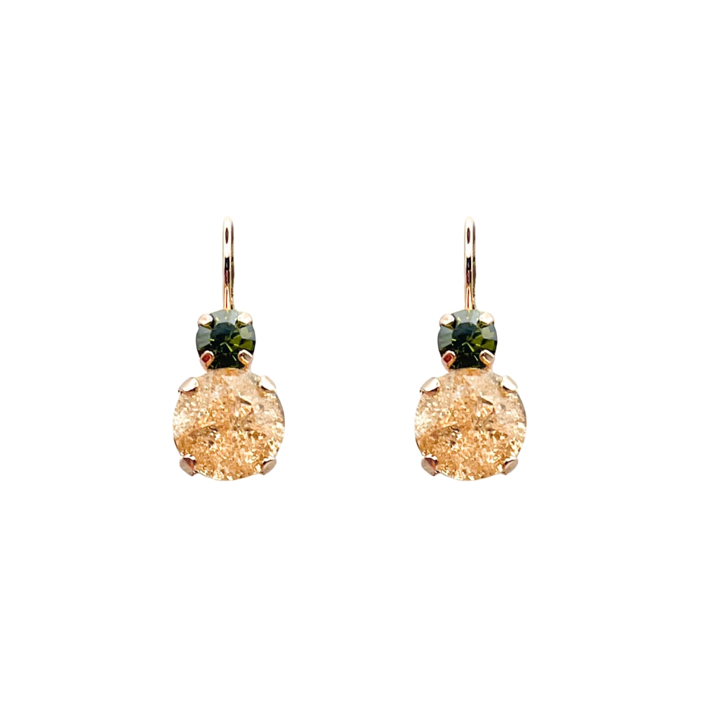 Mariana Olive Garnish Earring E-1062 6008