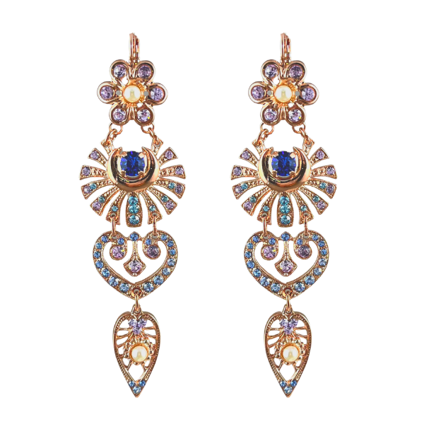 Mariana Electric Blue Earrings E1423 1163 Uncle
