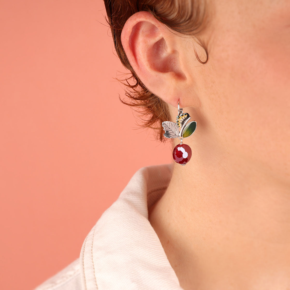 Taratata Cocoon Lever Back Earrings E25-03728-103