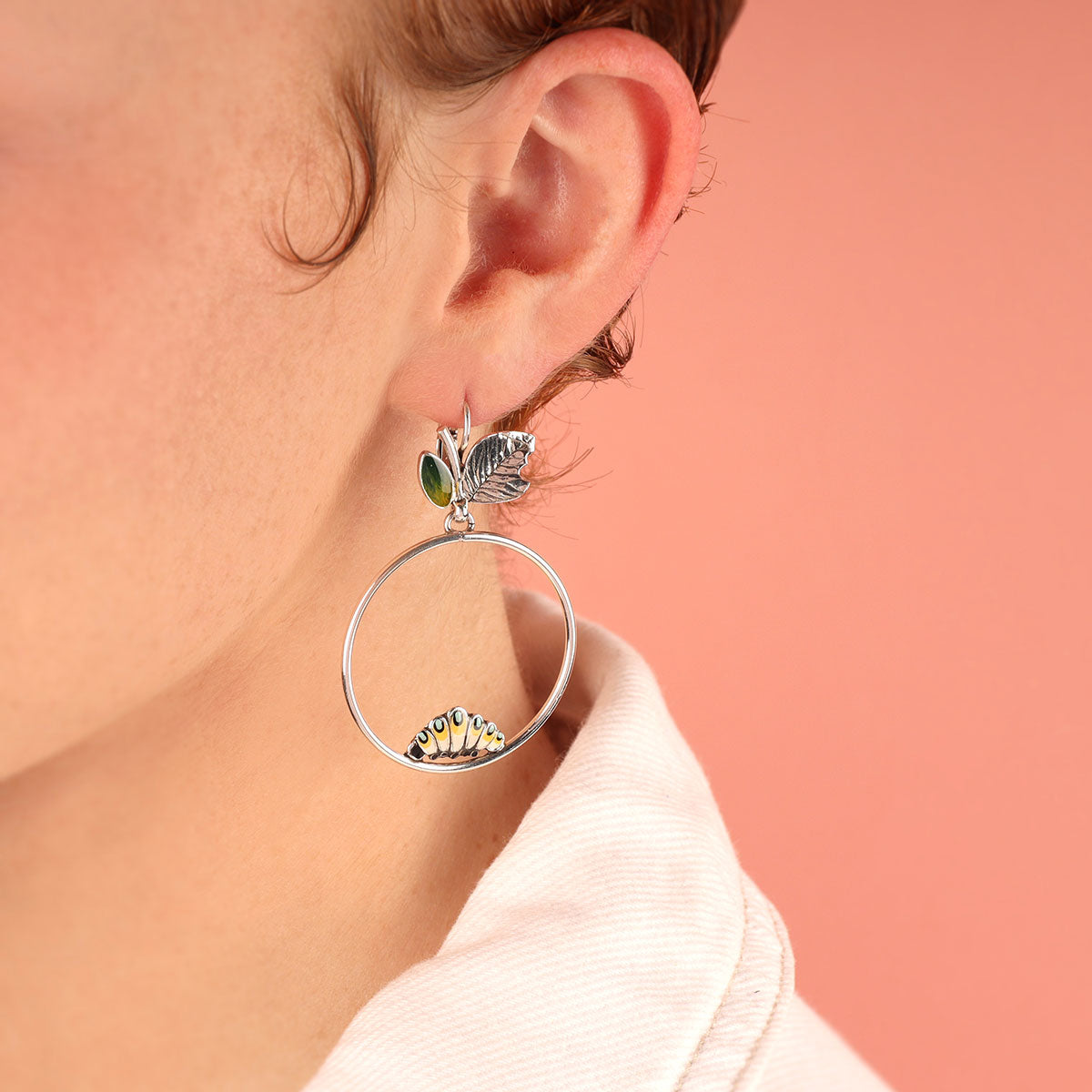 Taratata Cocoon Lever Back Earrings E25-03371-10M