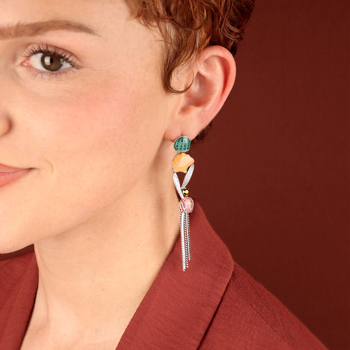 Taratata Abysses Stud Earrings E25-07976-10M