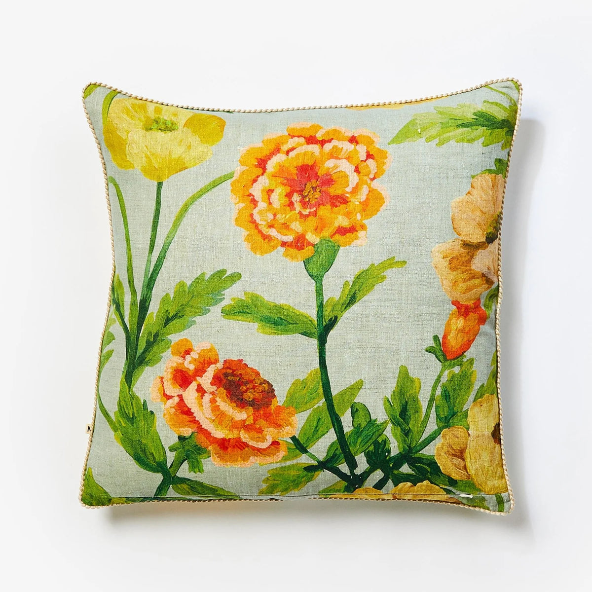 Bonnie and Neil Lani Floral Powder Blue Cushion - CF371