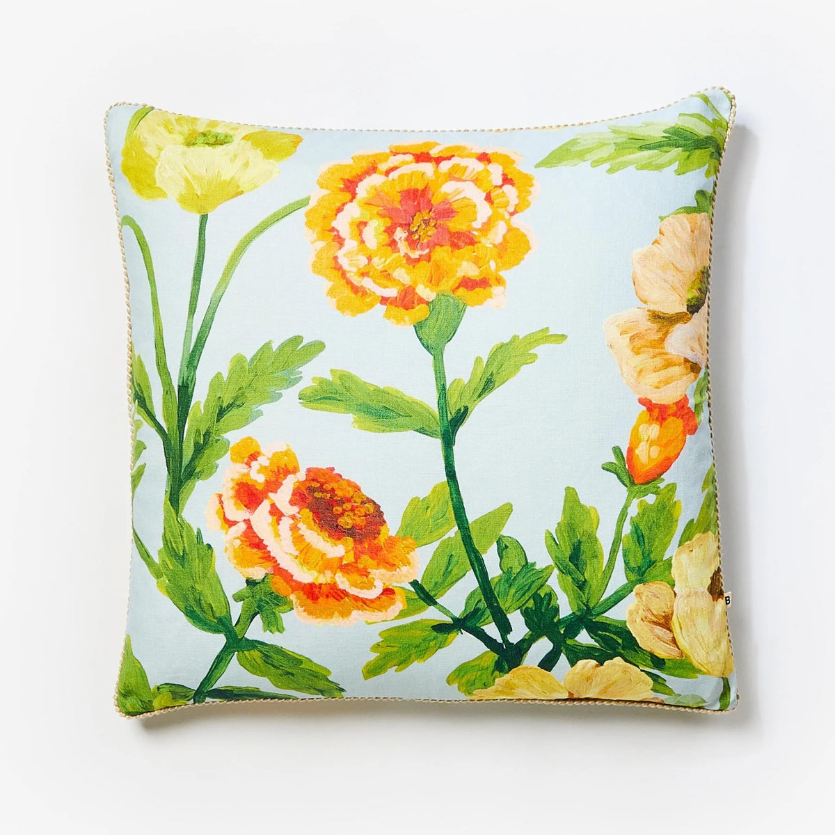 Bonnie and Neil Lani Floral Powder Blue Cushion - CF371