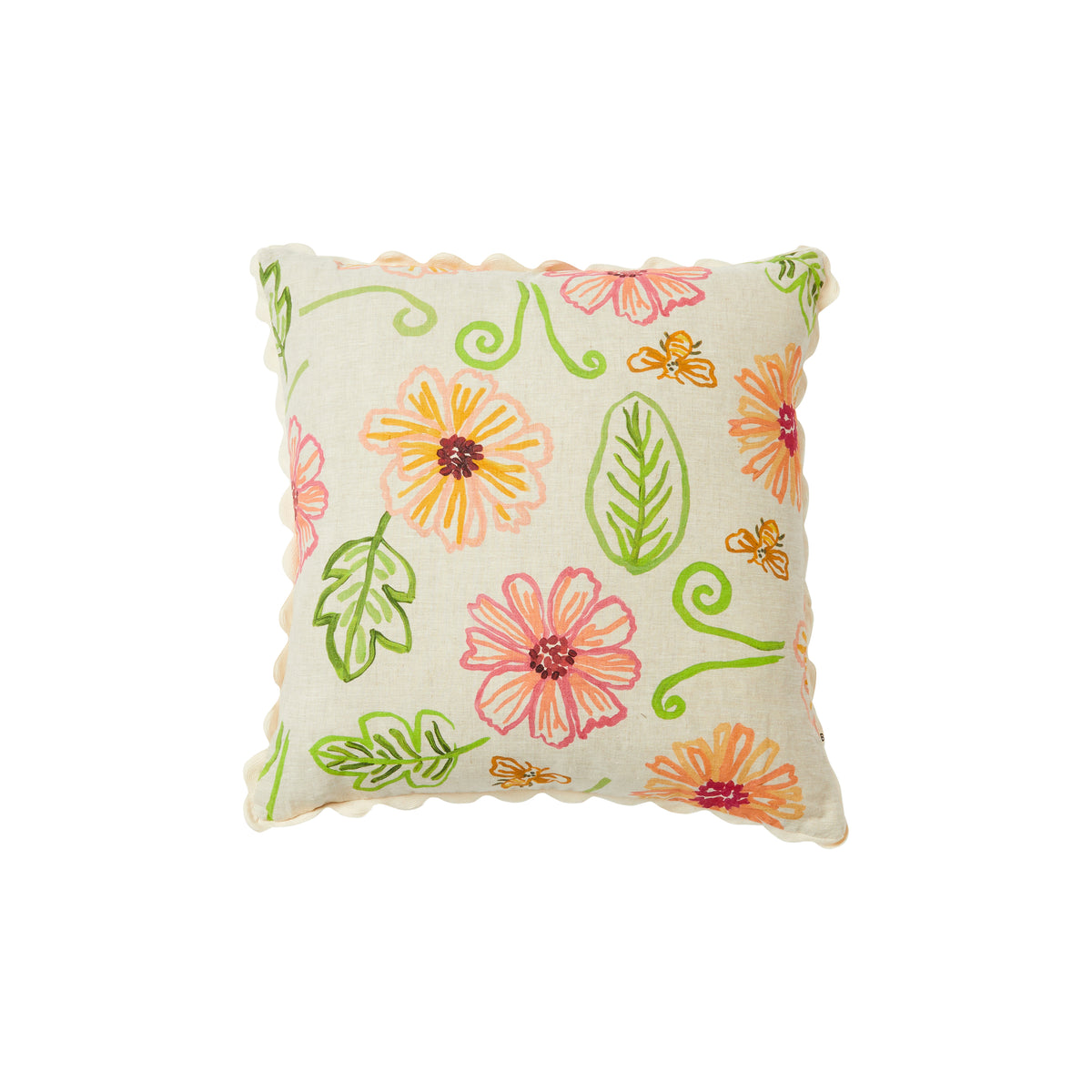 Bonnie and Neil Tendril Multicoloured Cushion FC406