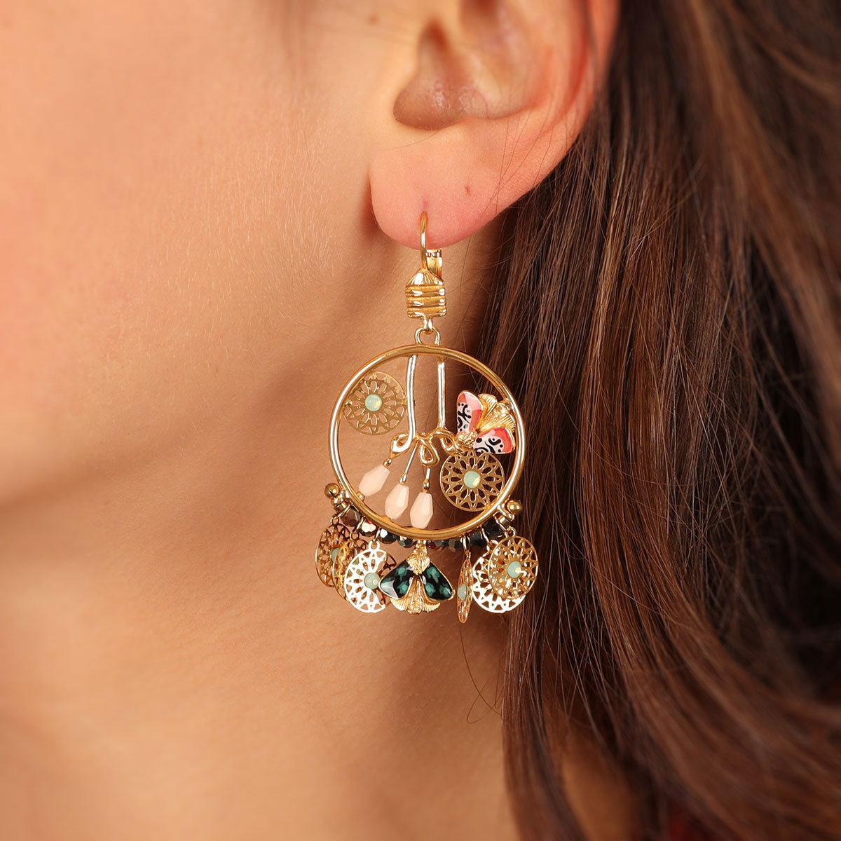 Taratata Watts Up Lever Back Earrings H23-09757-20M