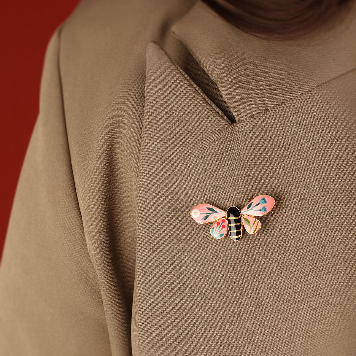 Taratata La Vie En Rose Brooch H24-06204-205