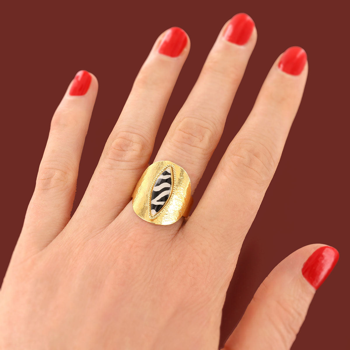 Taratata Zebra Ring H25-04410-202