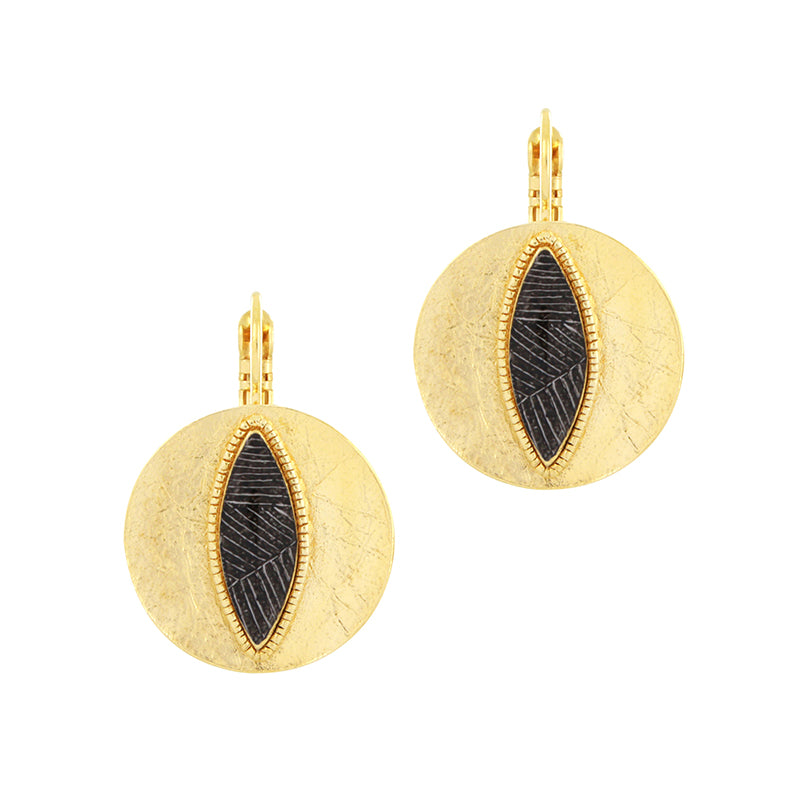 Taratata Zebra Lever Back Earrings H25-04726-202