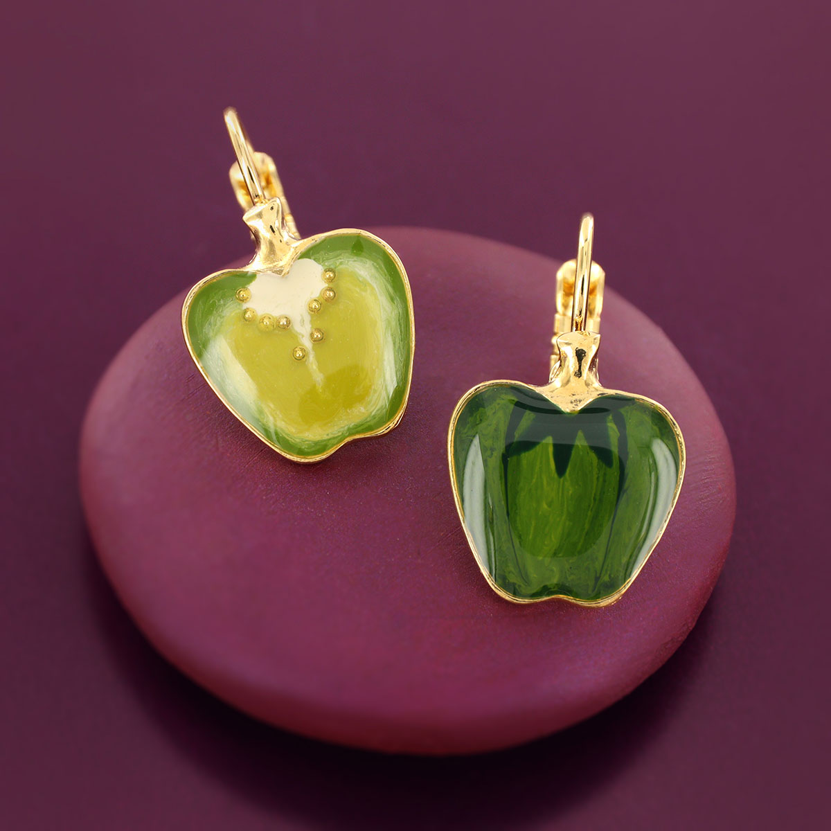 Taratata Paprika Lever Back Earrings H25-12796-207