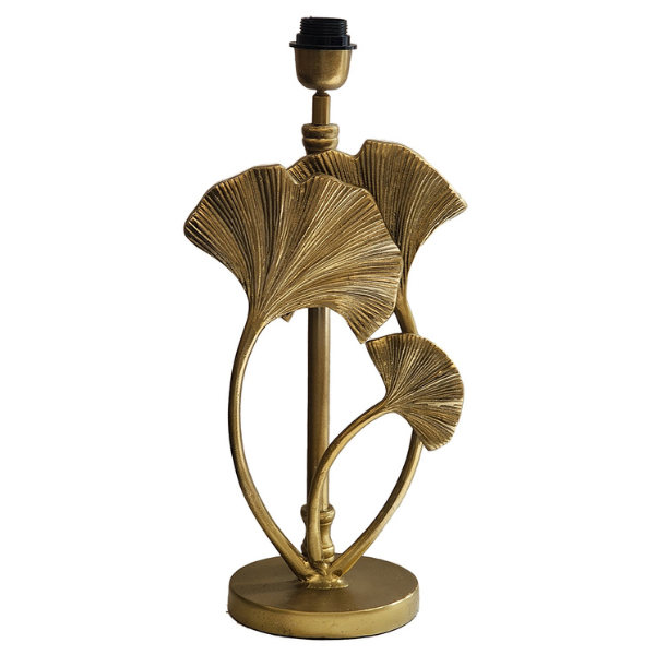 Styled using Lotus Leaf as inspiration, this lamp base evokes the exotic style of the lotus leaf region.