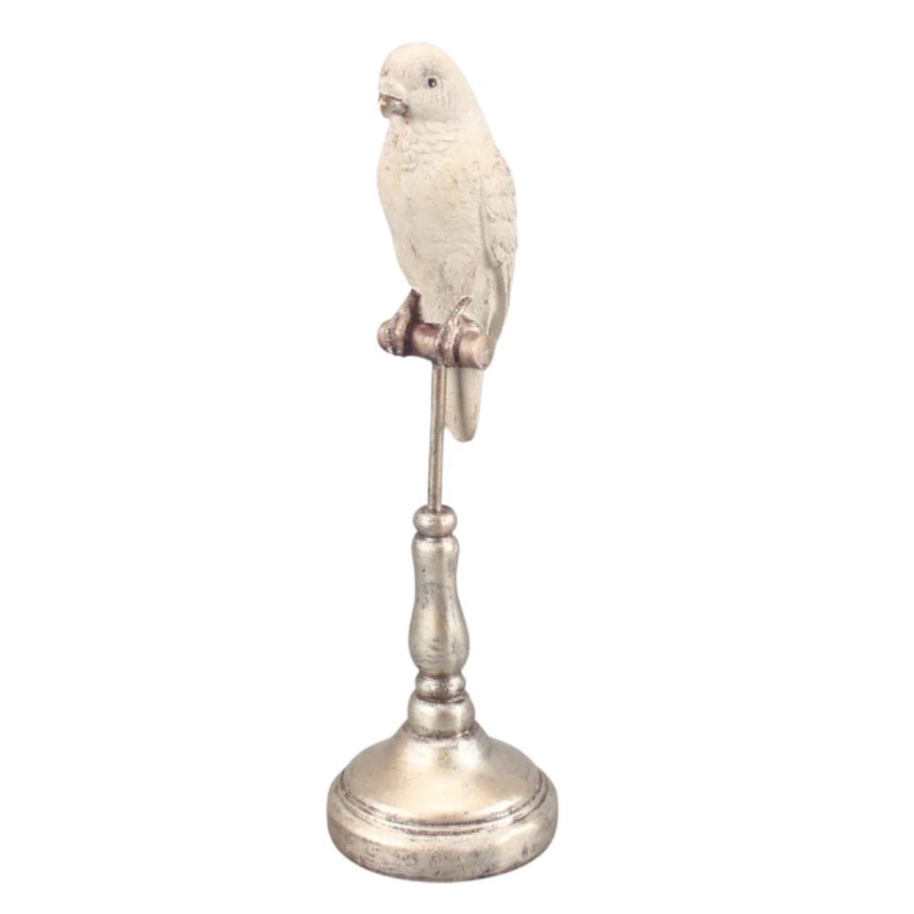 CAM Ornithology Aviary Birds Royale - Blanc/Gold ORN144G