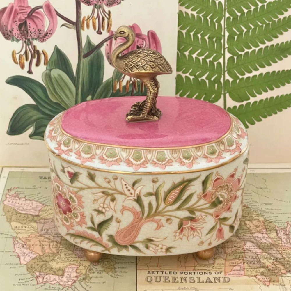 CAM Oriente Trinket Box - Flamenco ORT073