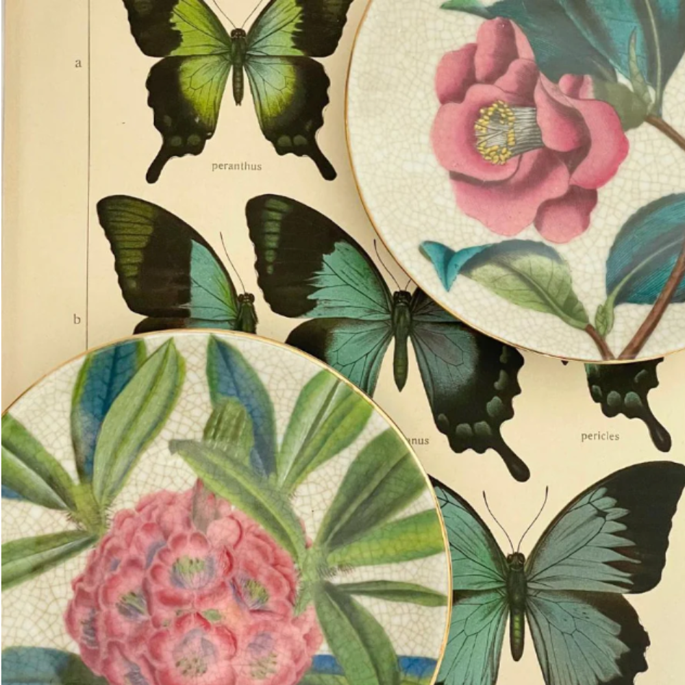 Paradiso Wall Plate - Rhododendron PARA098