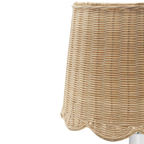 Woven discount rattan shade