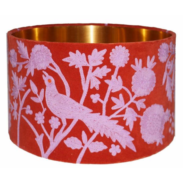 Red lamp shades for sale deals