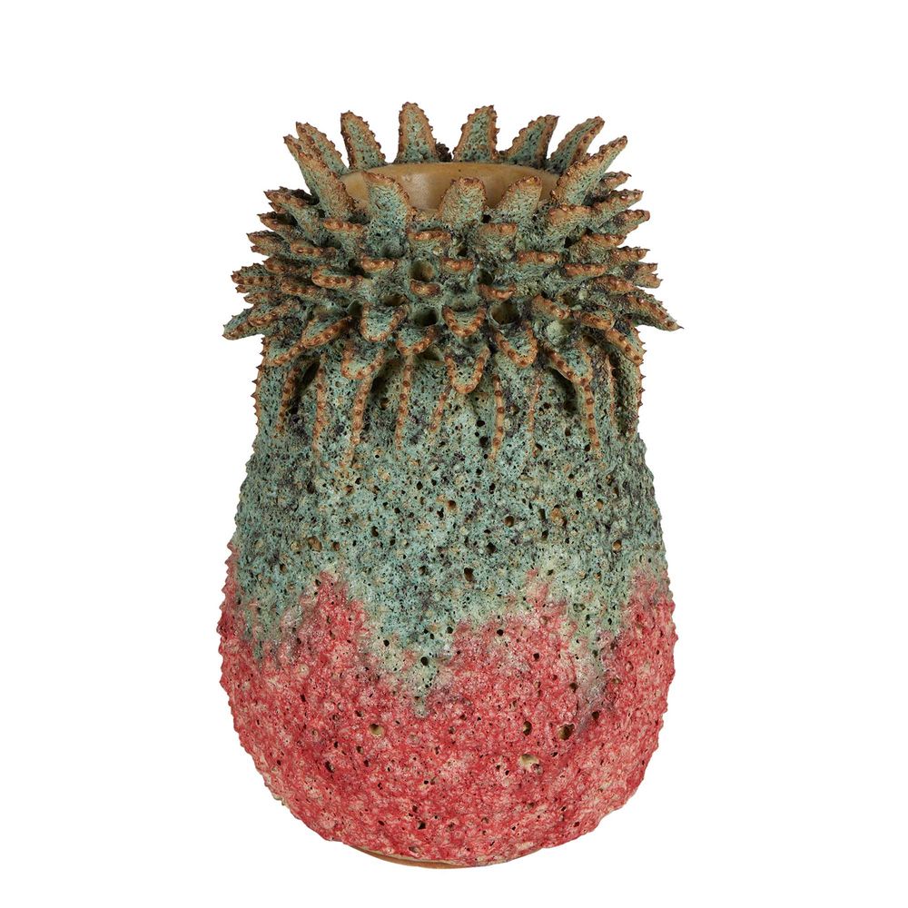 Pineapple Ceramic Vase - Strawberry