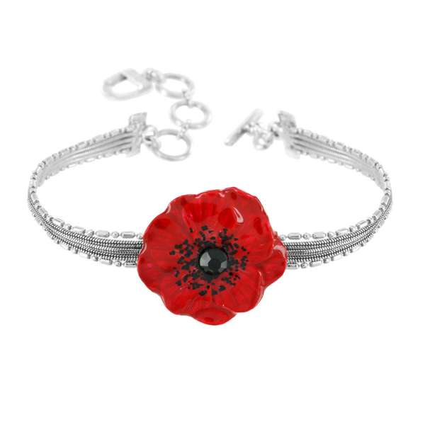 Poppy flower bracelet hotsell