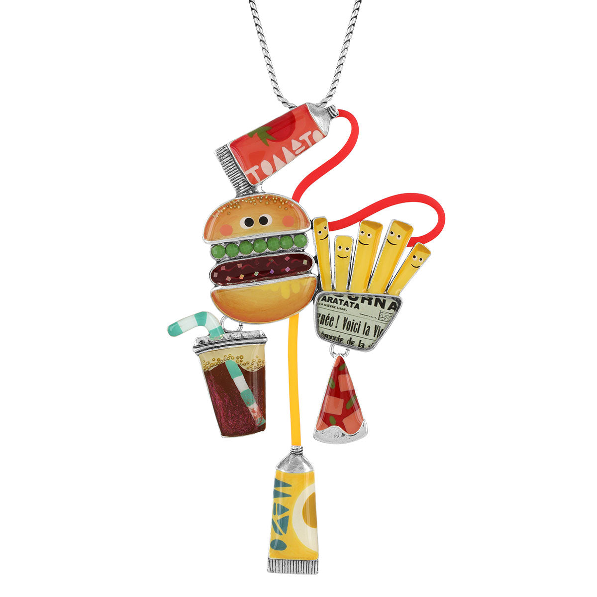 Taratata Ketchup Necklace W23-08114-10M