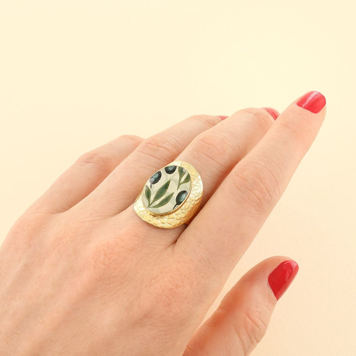 Taratata Olive Ring W25-02403-20M