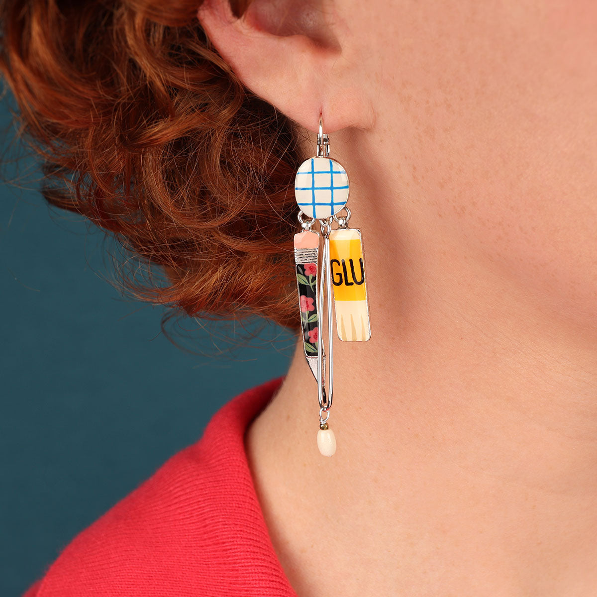 Taratata Gomme Lever Back Earrings W25-03729-10M