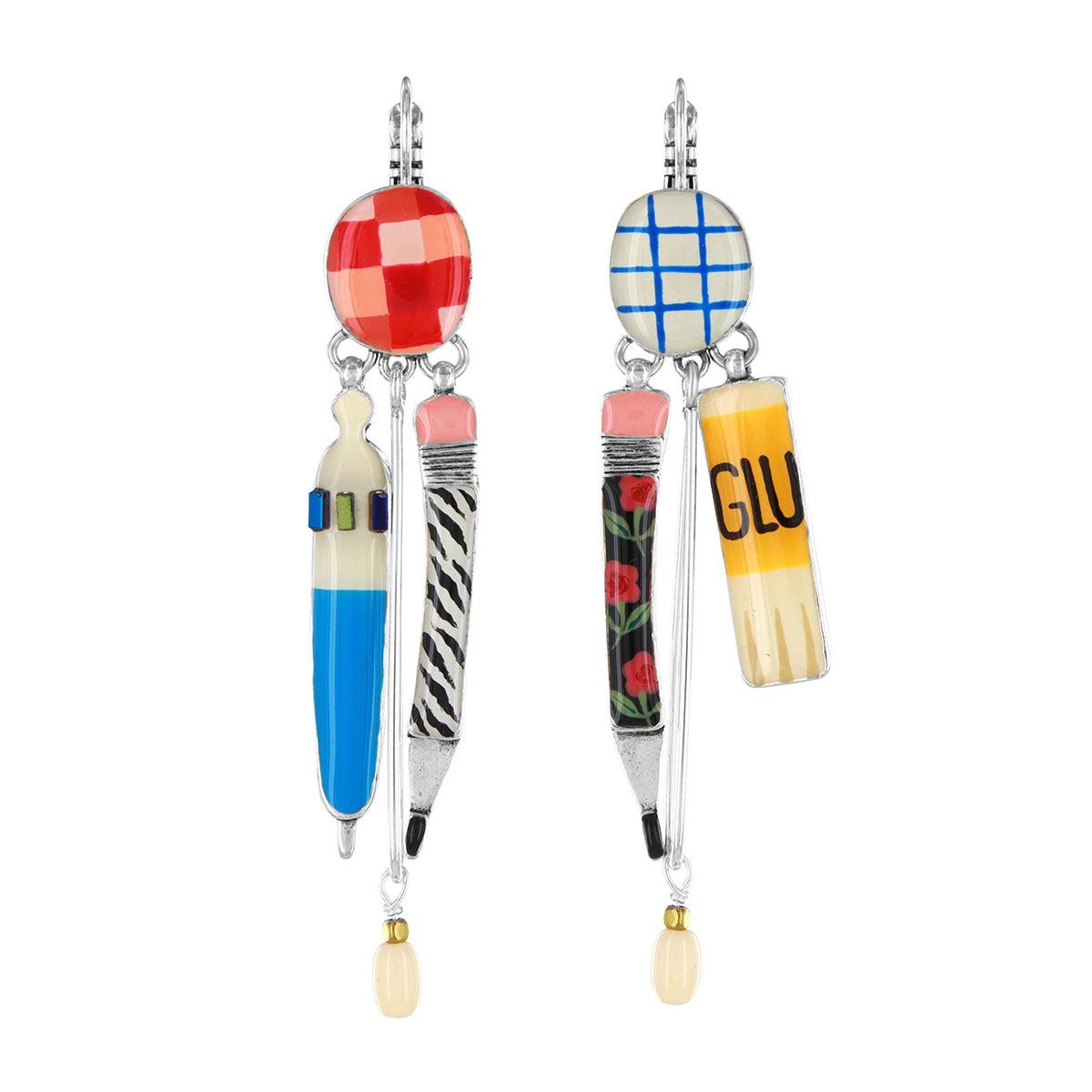 Taratata Gomme Lever Back Earrings W25-03729-10M