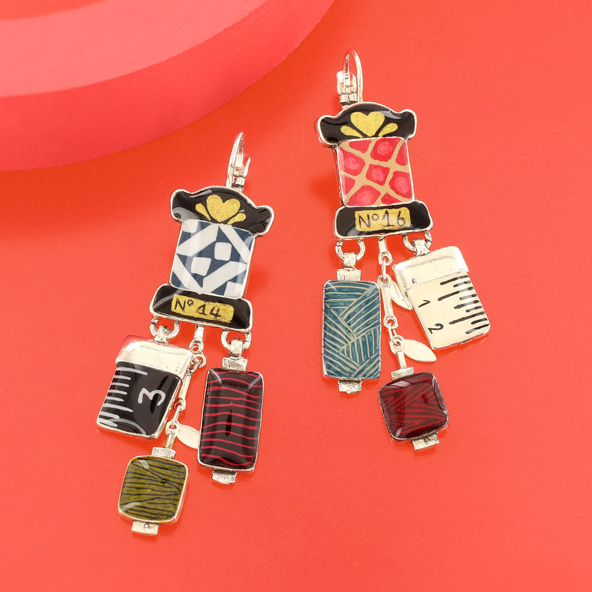 Taratata Ruban Lever Back Earrings W25-10701-10M