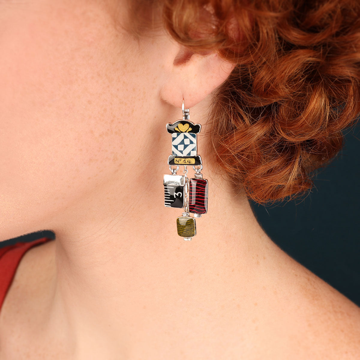 Taratata Ruban Lever Back Earrings W25-10701-10M