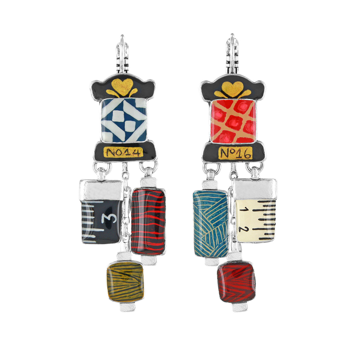 Taratata Ruban Lever Back Earrings W25-10701-10M