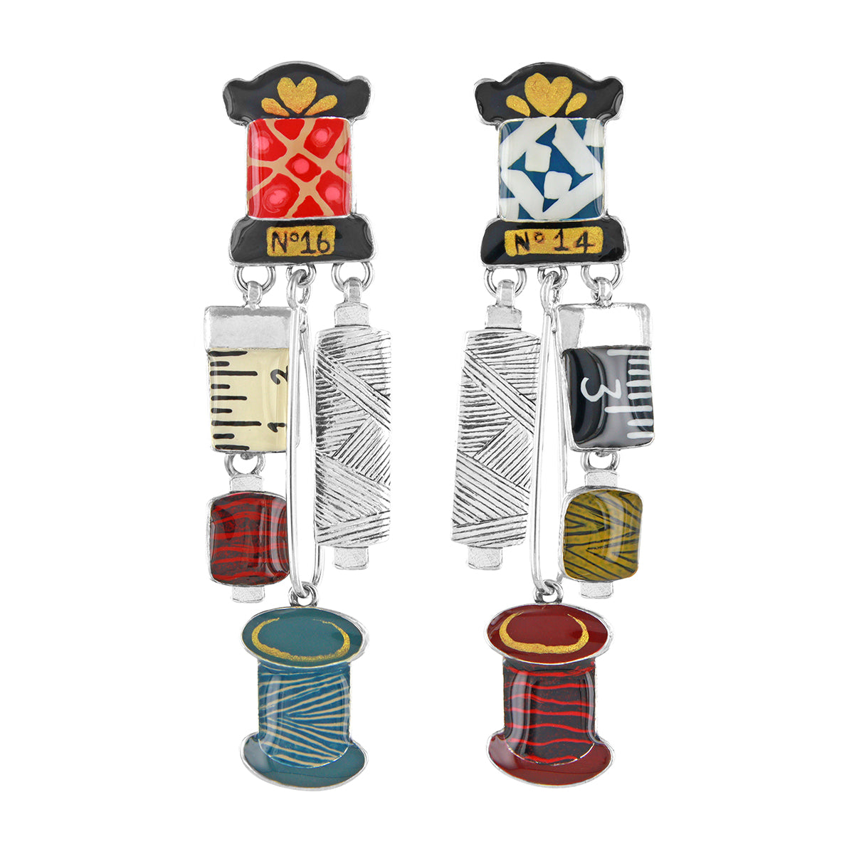 Taratata Ruban Stud Earrings W25-10903-10M