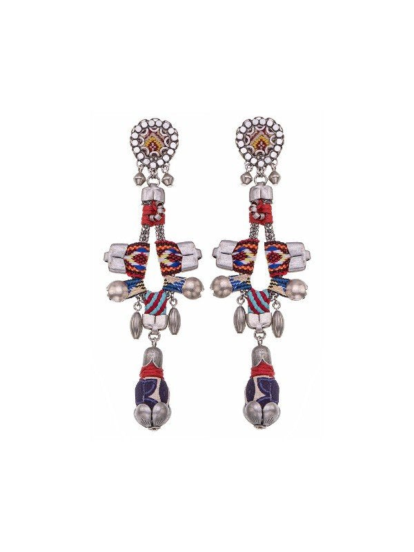 Ayala Bar Indian Guirlande, Graciliala Earrings H1555